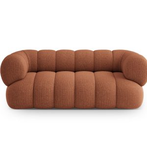 Cosmopolitan Design Bank Koge 2-zits, chenille baksteen – 95x180x70cm Cosmopolitan Design Bank Koge 2-zits, chenille baksteen – 95x180x70cm