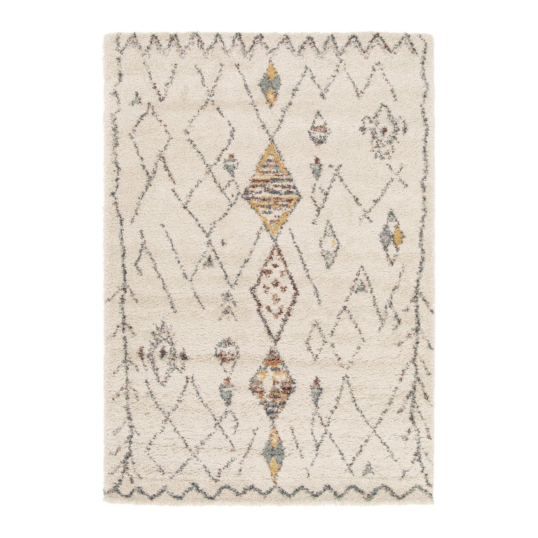 AFK Living vloerkleed Tizi - zeer zacht - beige - 80 x 150 cm