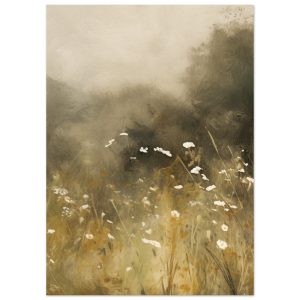 Artfulprints Poster Abstract – Floral essence – 50×70 cm – Groen Artfulprints Poster Abstract – Floral essence – 50×70 cm – Groen