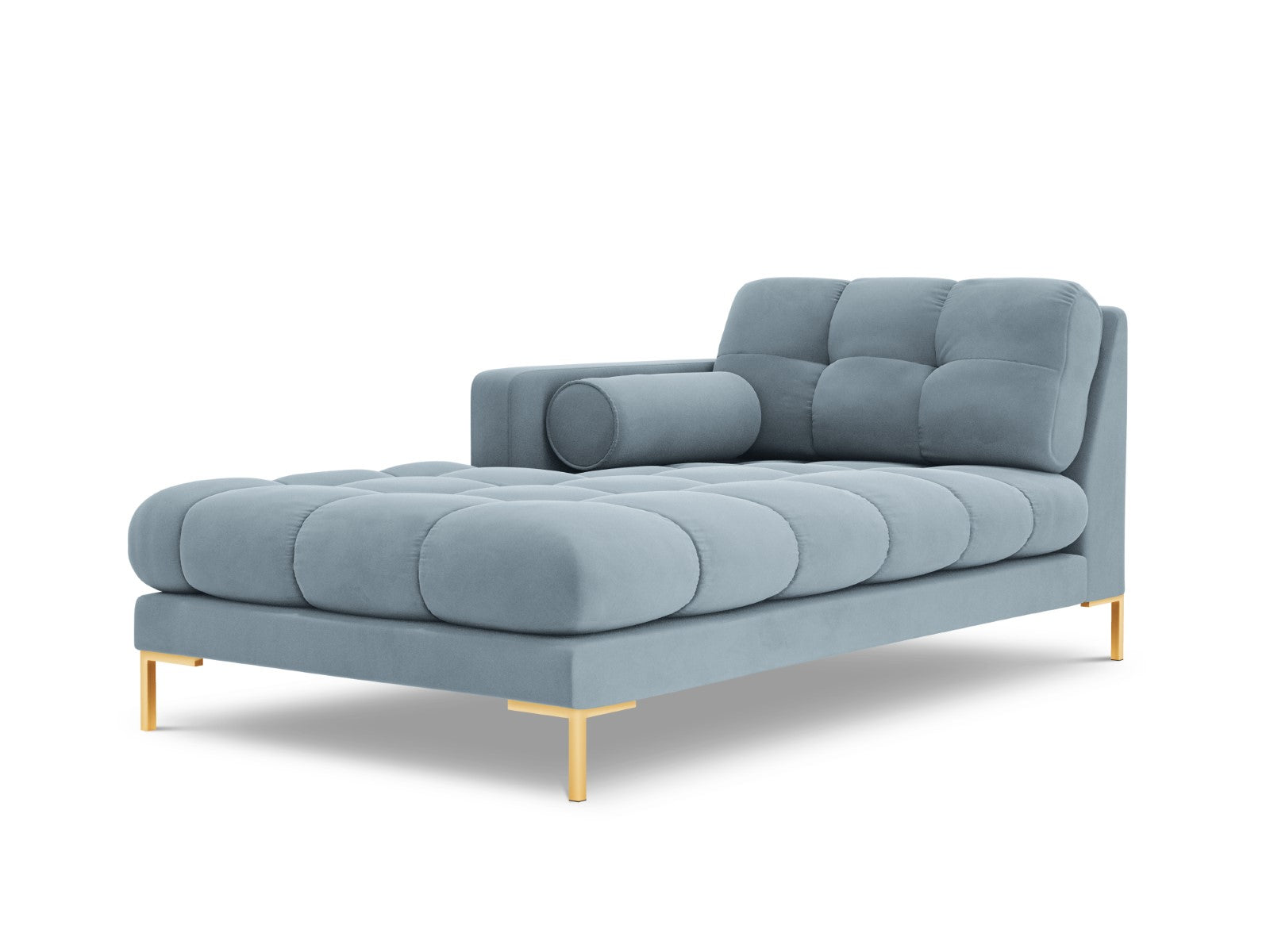 Cosmopolitan Design linker meridiaan Bali flueel, lichtblauw - 185x102