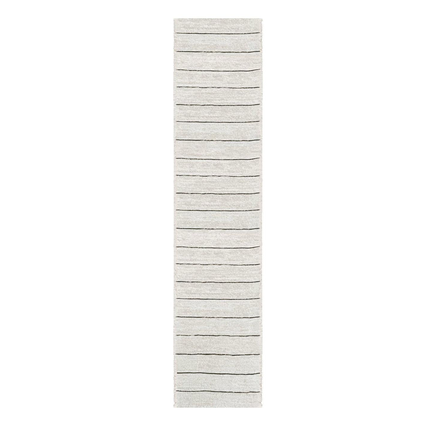 AFK Living vloerkleed Linhas - handgemaakt - Katoen - 80 x 300 cm