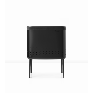 Brabantia Bo Wasbox, 60 liter, kunststof deksel – Matt Black Brabantia Bo Wasbox, 60 liter, kunststof deksel – Matt Black