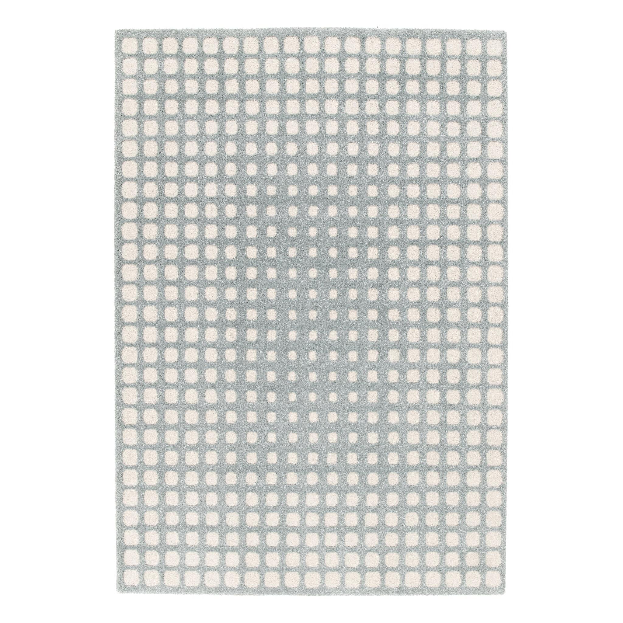 AFK Living vloerkleed Pixel - reliëfeffect - blauw - 160 x 230 cm