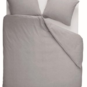 Beddinghouse dekbedovertrek Frost – 240×200/220 cm – licht grijs