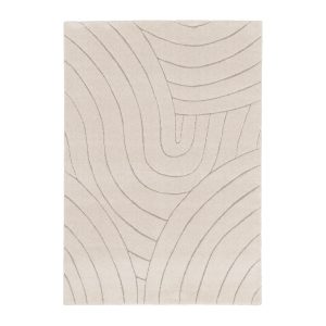 AFK Living vloerkleed Halo – reliëfeffect – beige – 120 x 170 cm AFK Living vloerkleed Halo – reliëfeffect – beige – 120 x 170 cm