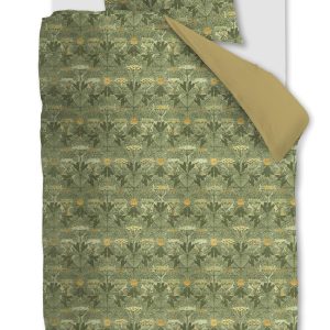 At Home by BeddingHouse dekbedovertrek Ancient – 140×200/220 cm – olij At Home by BeddingHouse dekbedovertrek Ancient – 140×200/220 cm – olij