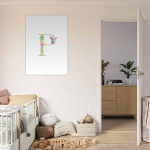 Artfulprints Poster Letter P kindernaam – 70×100 cm – Meerkleurig Artfulprints Poster Letter P kindernaam – 70×100 cm – Meerkleurig