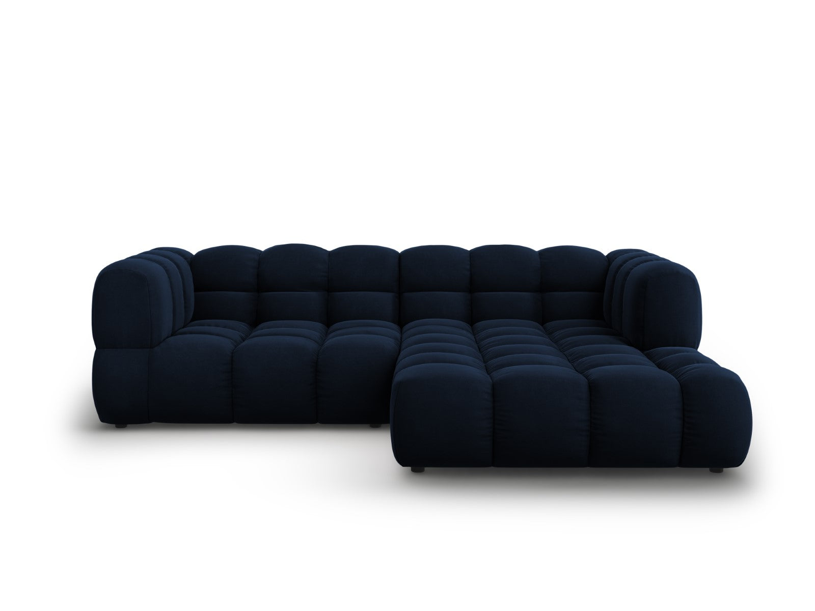 Cosmopolitan Design Modulaire hoekbank rechts Sky 3-zits, flueel, koni