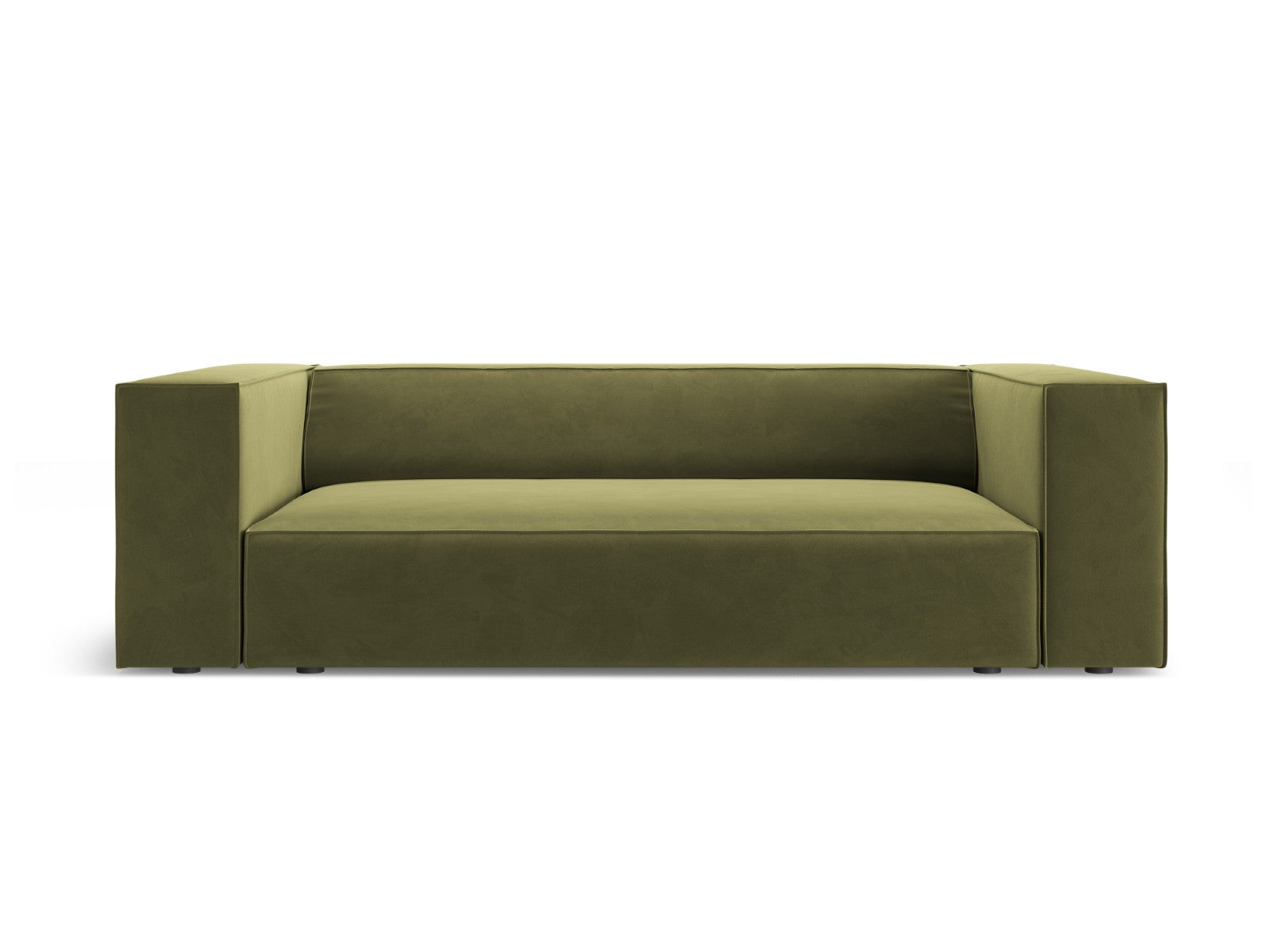 Cosmopolitan Design Bank Arendal 2-zits, flueel lichtgroen - 102x180x7