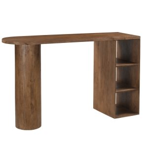 DÉJA Living Bartafel Marbella – Donkerbruin Hout – 140x50x105cm DÉJA Living Bartafel Marbella – Donkerbruin Hout – 140x50x105cm