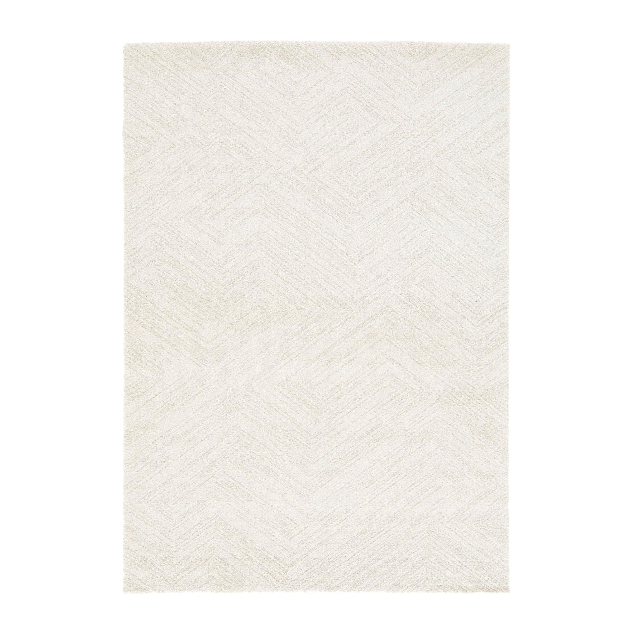 AFK Living vloerkleed Byron - zeer zacht - wit - 80 x 150 cm