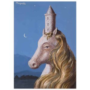 Artfulprints Poster René Magritte – Le coeur du monde – 50×70 cm – Bla Artfulprints Poster René Magritte – Le coeur du monde – 50×70 cm – Bla