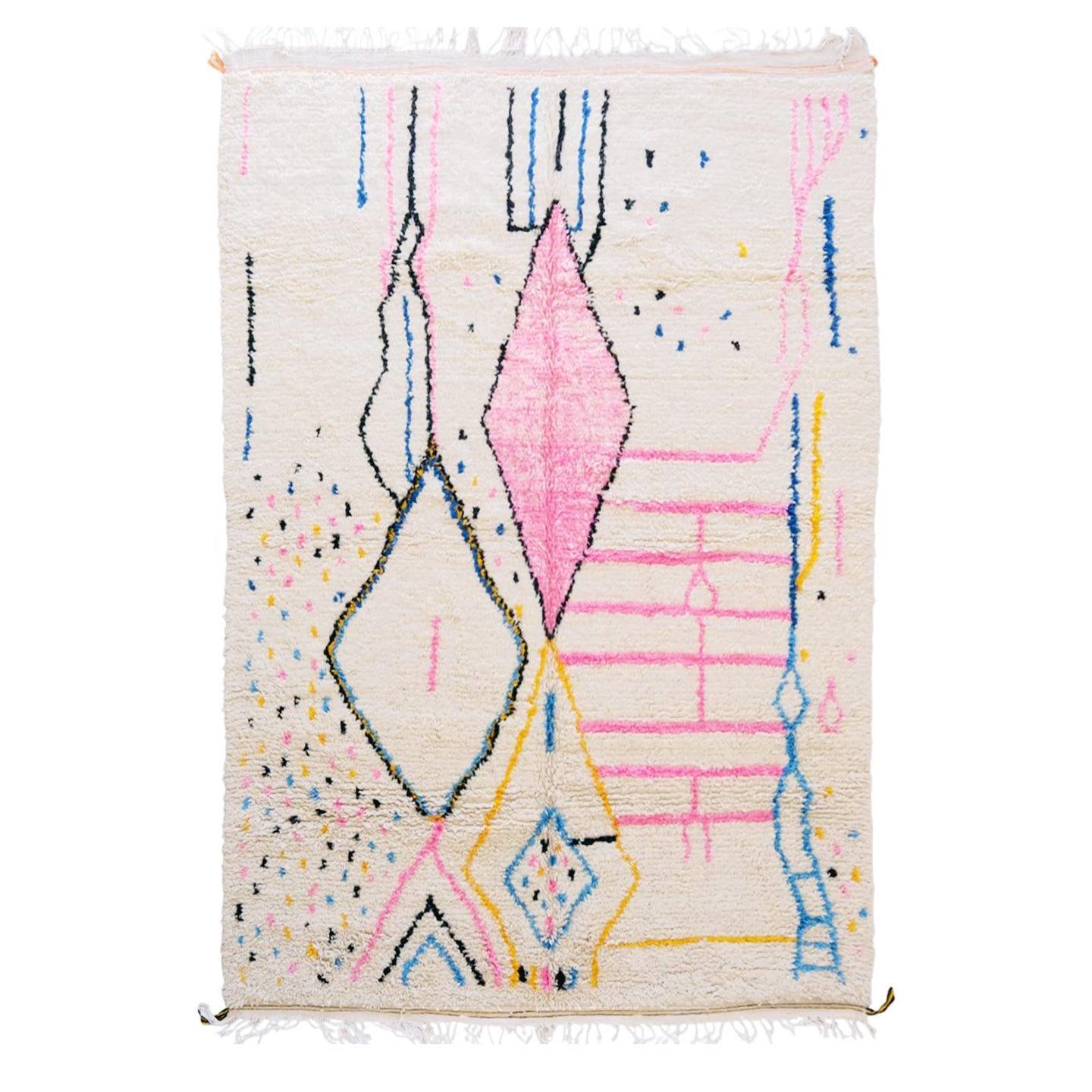 AFK Living vloerkleed Berber - handgemaakt - Wol - 235 x 307 cm