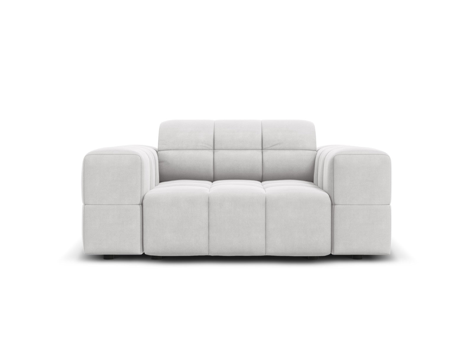 Cosmopolitan Design Fauteuil Chicago flueel geld - 102x132x78cm