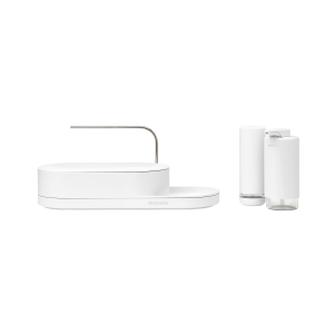 Brabantia SinkStyle Organiser Set, 3-delig (organiser, zeep- en afwasm Brabantia SinkStyle Organiser Set, 3-delig (organiser, zeep- en afwasm