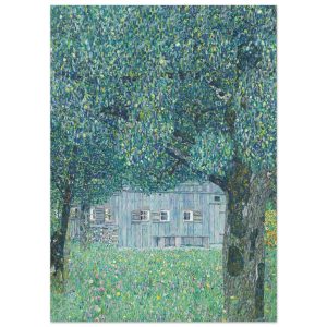 Artfulprints Poster Gustav Klimt – Farmhouse in upper Austria – 50×70 Artfulprints Poster Gustav Klimt – Farmhouse in upper Austria – 50×70