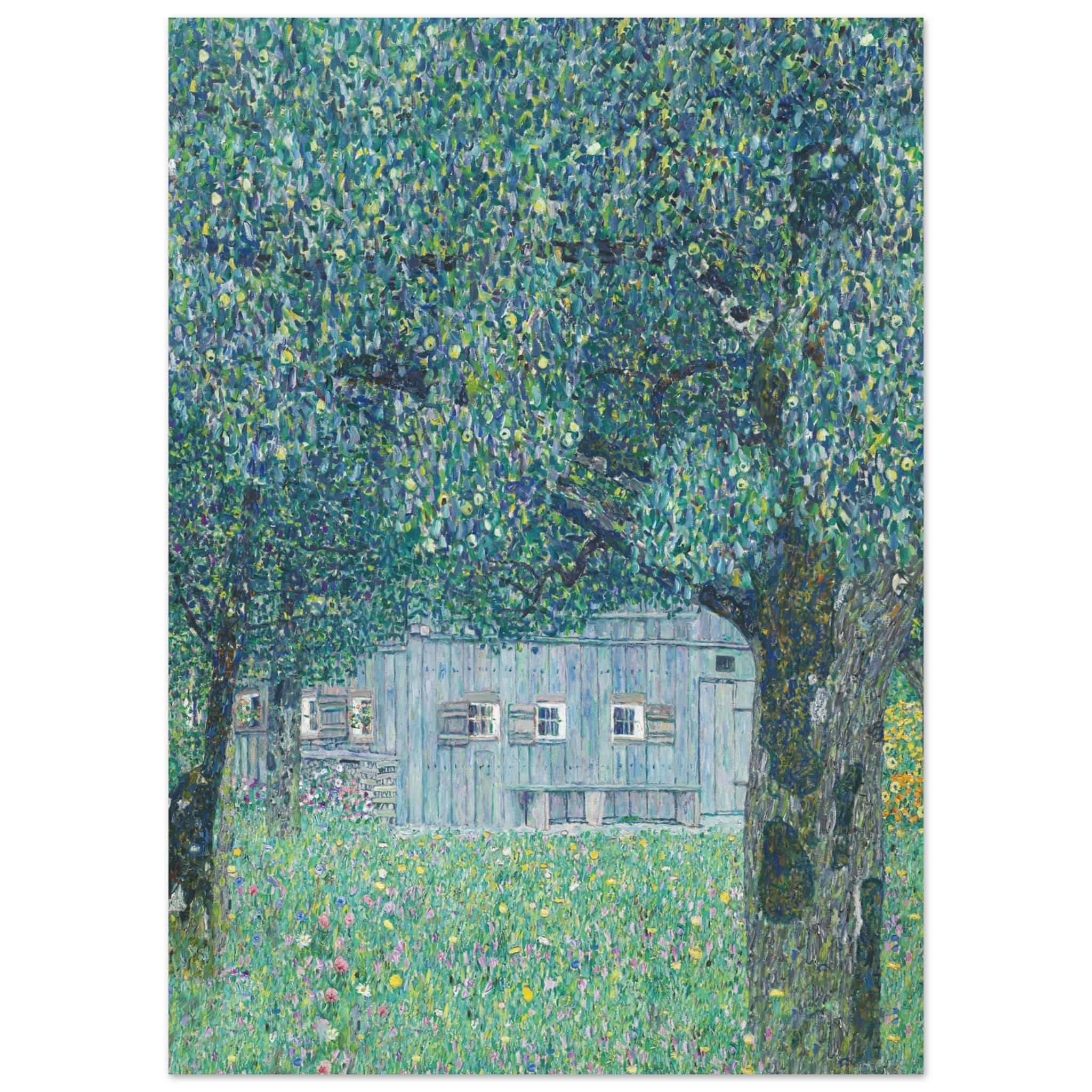 Artfulprints Poster Gustav Klimt - Farmhouse in upper Austria - 50x70