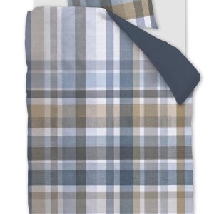 Beddinghouse dekbedovertrek Eliott – 140×200/220 cm – blauw Beddinghouse dekbedovertrek Eliott – 140×200/220 cm – blauw