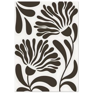 Artfulprints Poster Matisse – Wildflower line – A4 21×29.7 cm – Zwart Artfulprints Poster Matisse – Wildflower line – A4 21×29.7 cm – Zwart