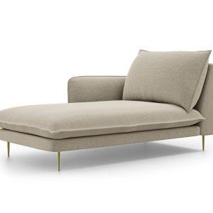 Cosmopolitan Design linker meridiaan Vienna structurele stof, beige – Cosmopolitan Design linker meridiaan Vienna structurele stof, beige –