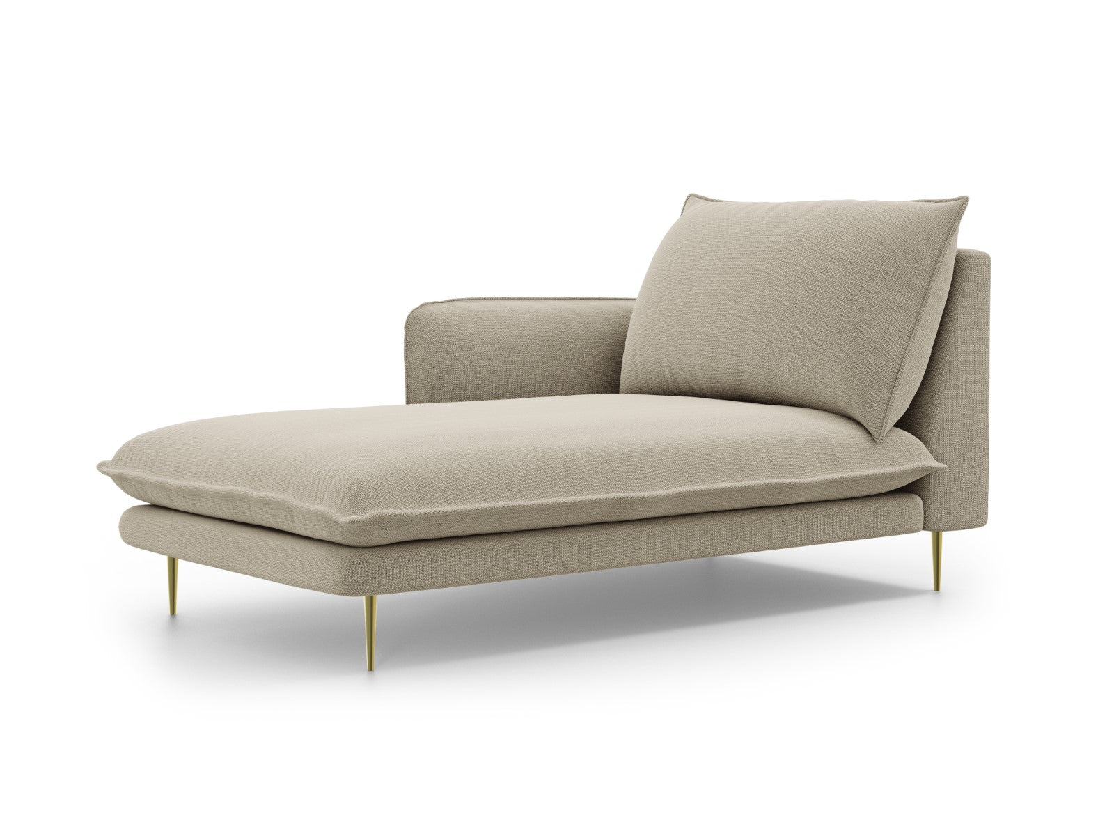 Cosmopolitan Design linker meridiaan Vienna structurele stof, beige -