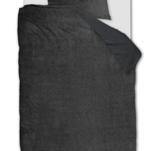 Ambiante Plush Teddy dekbedovertrek – Eenpersoons – 140×200/220 – Antr Ambiante Plush Teddy dekbedovertrek – Eenpersoons – 140×200/220 – Antr