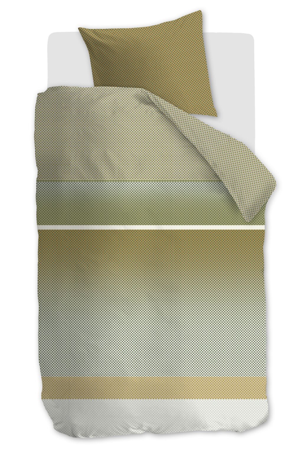 Beddinghouse Dekbedovertrek Elvi - 140 x 200/220 cm - Groen