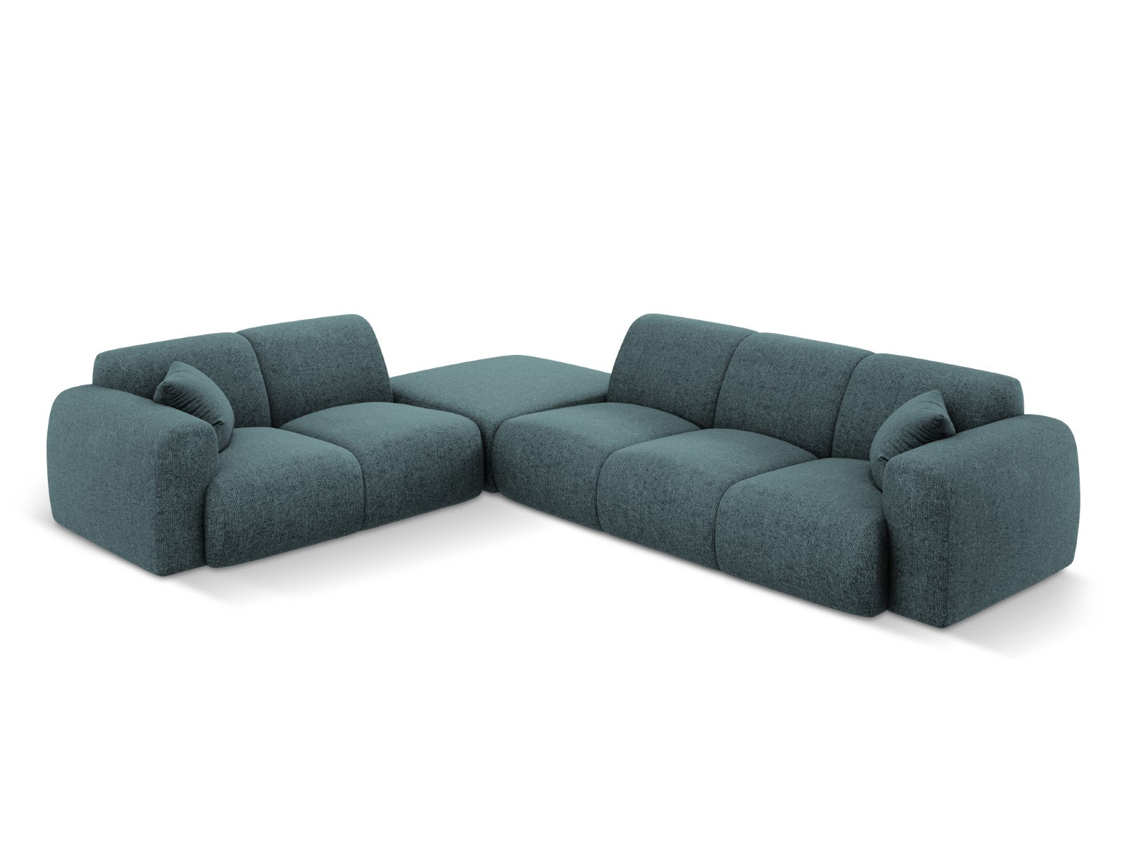 Cosmopolitan Design linker hoekbank Nolio 4-zits, chenille, olie - 250