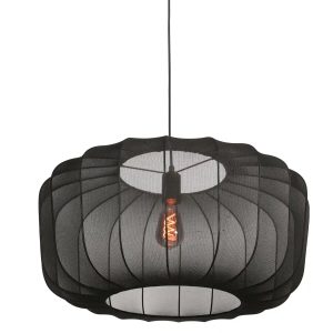 Anne Light & home hanglamp Sable – 1 lichts – 60 x 150 cm – zwart Anne Light & home hanglamp Sable – 1 lichts – 60 x 150 cm – zwart