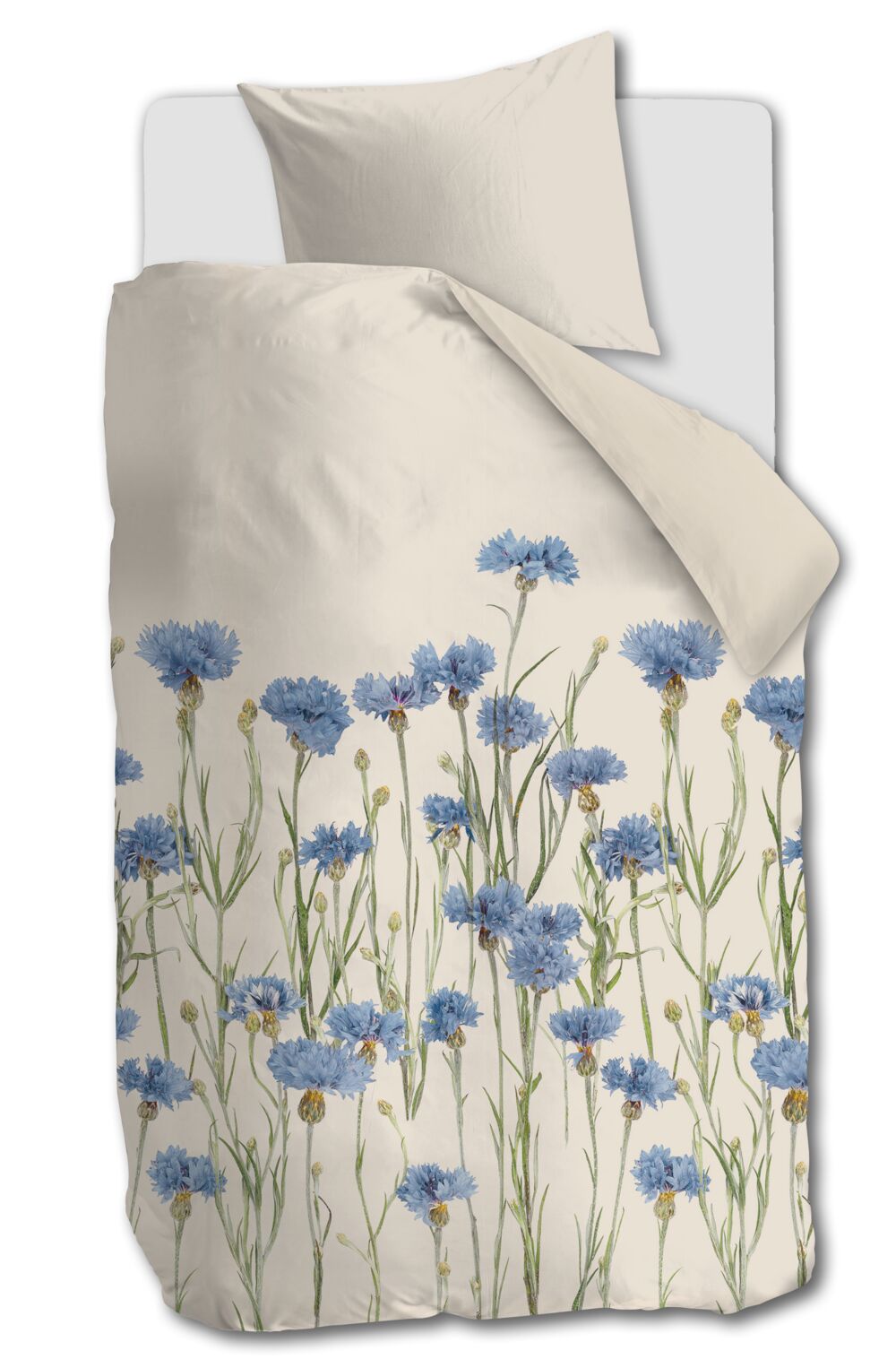 Ariadne at Home Dekbedovertrek Cornflower - 140 x 200/220 cm - Zand