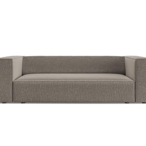 Cosmopolitan Design Bank Arendal 2-zits, chenille grijs – 102x180x70cm Cosmopolitan Design Bank Arendal 2-zits, chenille grijs – 102x180x70cm