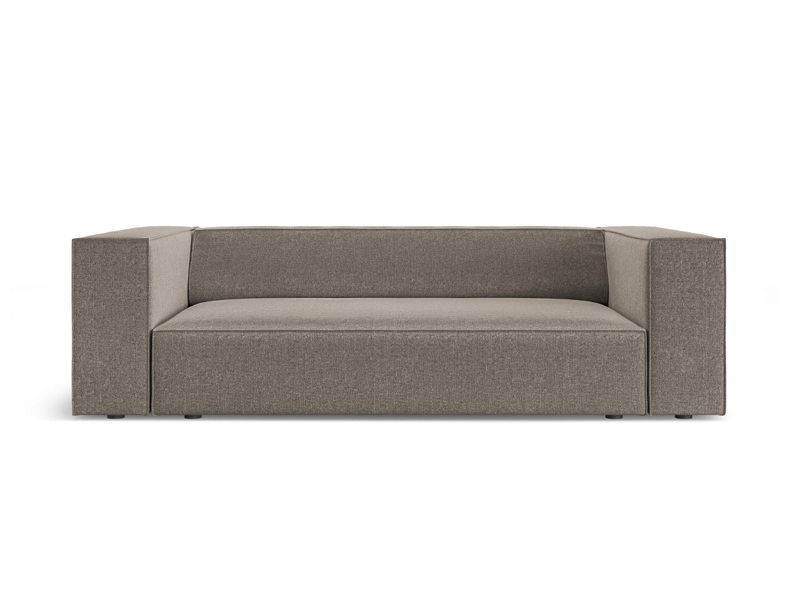 Cosmopolitan Design Bank Arendal 2-zits, chenille grijs - 102x180x70cm