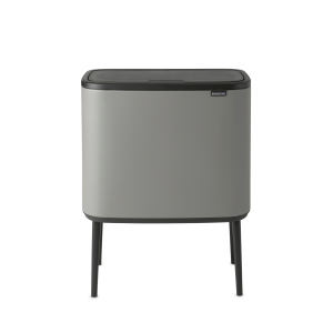 Brabantia Bo Touch Bin, met 2 binnenemmers, 11 + 23 liter – Mineral Co Brabantia Bo Touch Bin, met 2 binnenemmers, 11 + 23 liter – Mineral Co