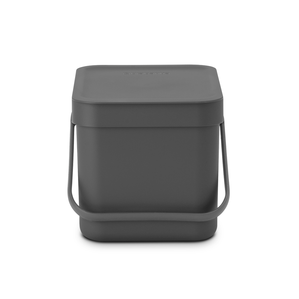 Brabantia Afvalemmer Sort & Go - 6L - grey