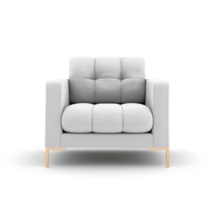 Cosmopolitan Design Fauteuil Bali structurele stof, lichtgrijs – 96×87 Cosmopolitan Design Fauteuil Bali structurele stof, lichtgrijs – 96×87