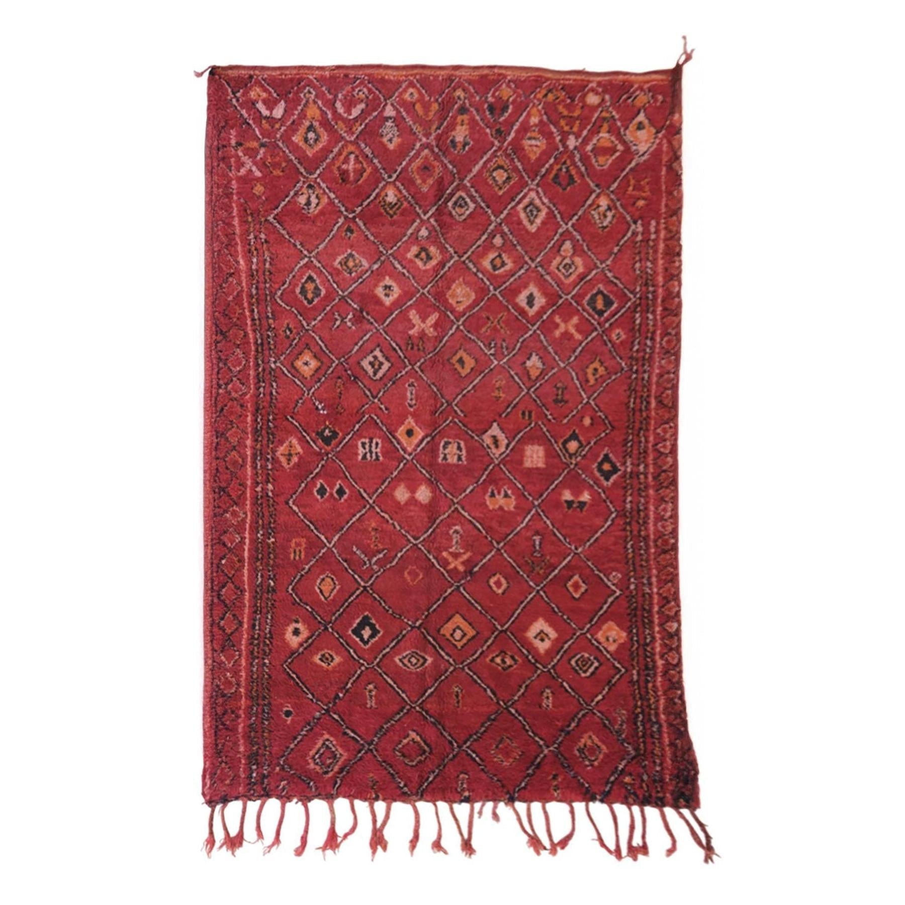 AFK Living vloerkleed Berber - handgemaakt - Wol - 197 x 313 cm