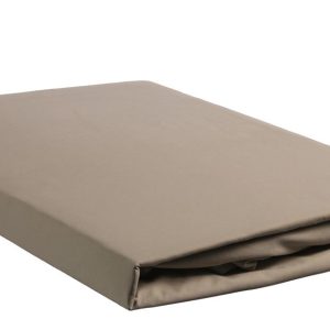 Beddinghouse – Percale katoen – Hoeslaken – 180×200 cm – Taupe Beddinghouse – Percale katoen – Hoeslaken – 180×200 cm – Taupe