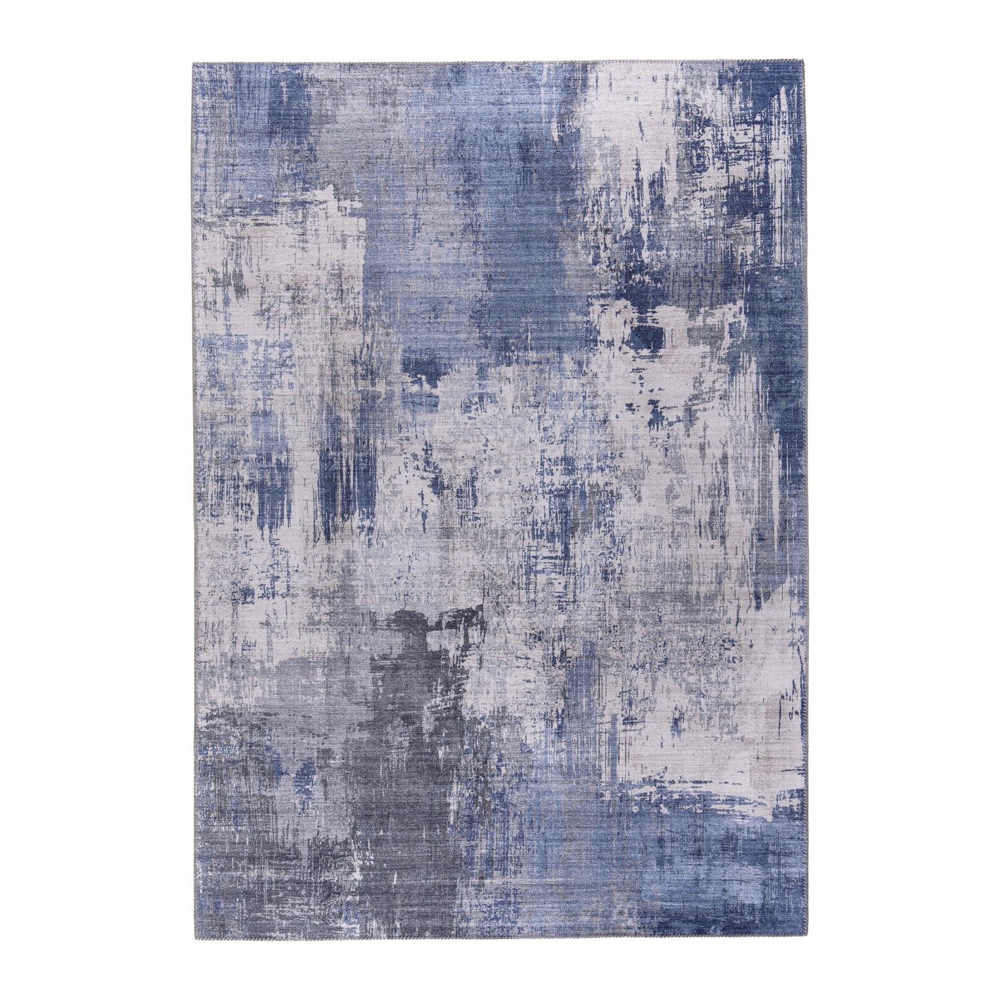 AFK Living vloerkleed Lahore - gedrukt - blauw - 120 x 160 cm
