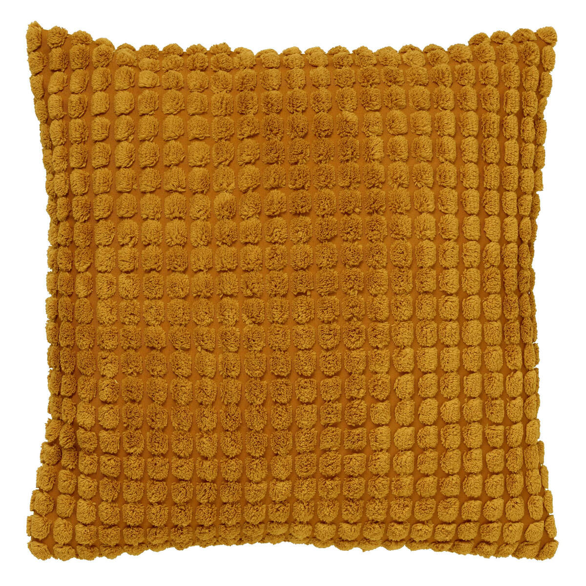 ROME - sierkussen 45x45 cm - effen kleur - 3D-structuur - Chai Tea - g