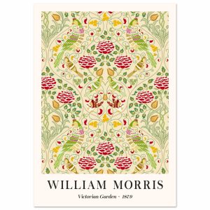 Artfulprints Poster William Morris – Victorian garden 1879 – 70×100 cm Artfulprints Poster William Morris – Victorian garden 1879 – 70×100 cm