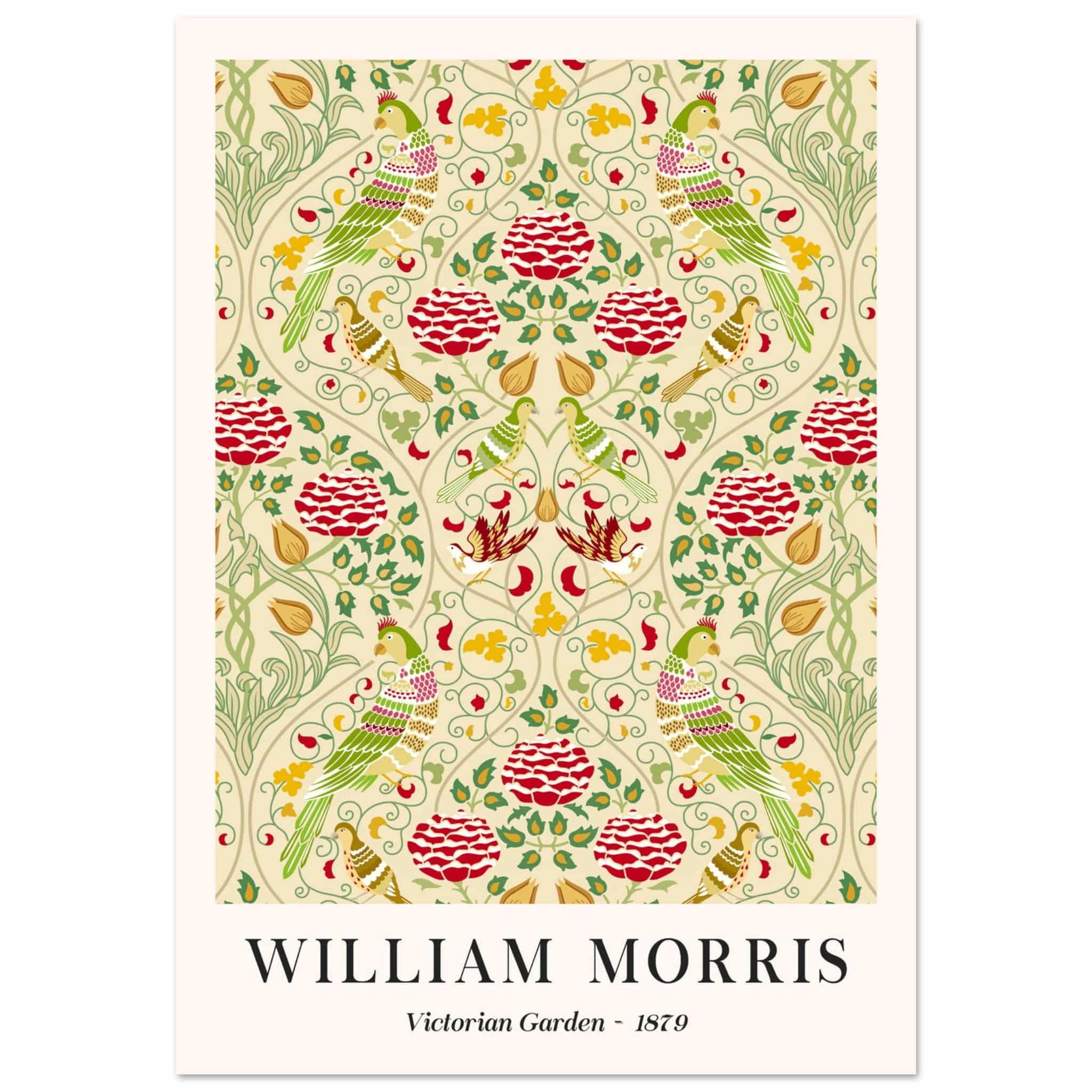 Artfulprints Poster William Morris - Victorian garden 1879 - 70x100 cm