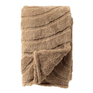 LESLIE – plaid 150×200 cm – 100% gerecycled polyester – Irish Cream – LESLIE – plaid 150×200 cm – 100% gerecycled polyester – Irish Cream –