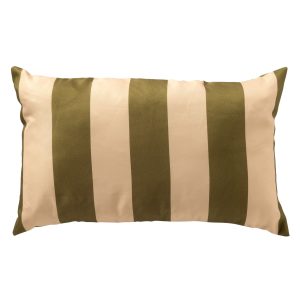 APOLLO – kussenhoes outdoor 30×50 cm – gestreept – Olive Branch – groe APOLLO – kussenhoes outdoor 30×50 cm – gestreept – Olive Branch – groe