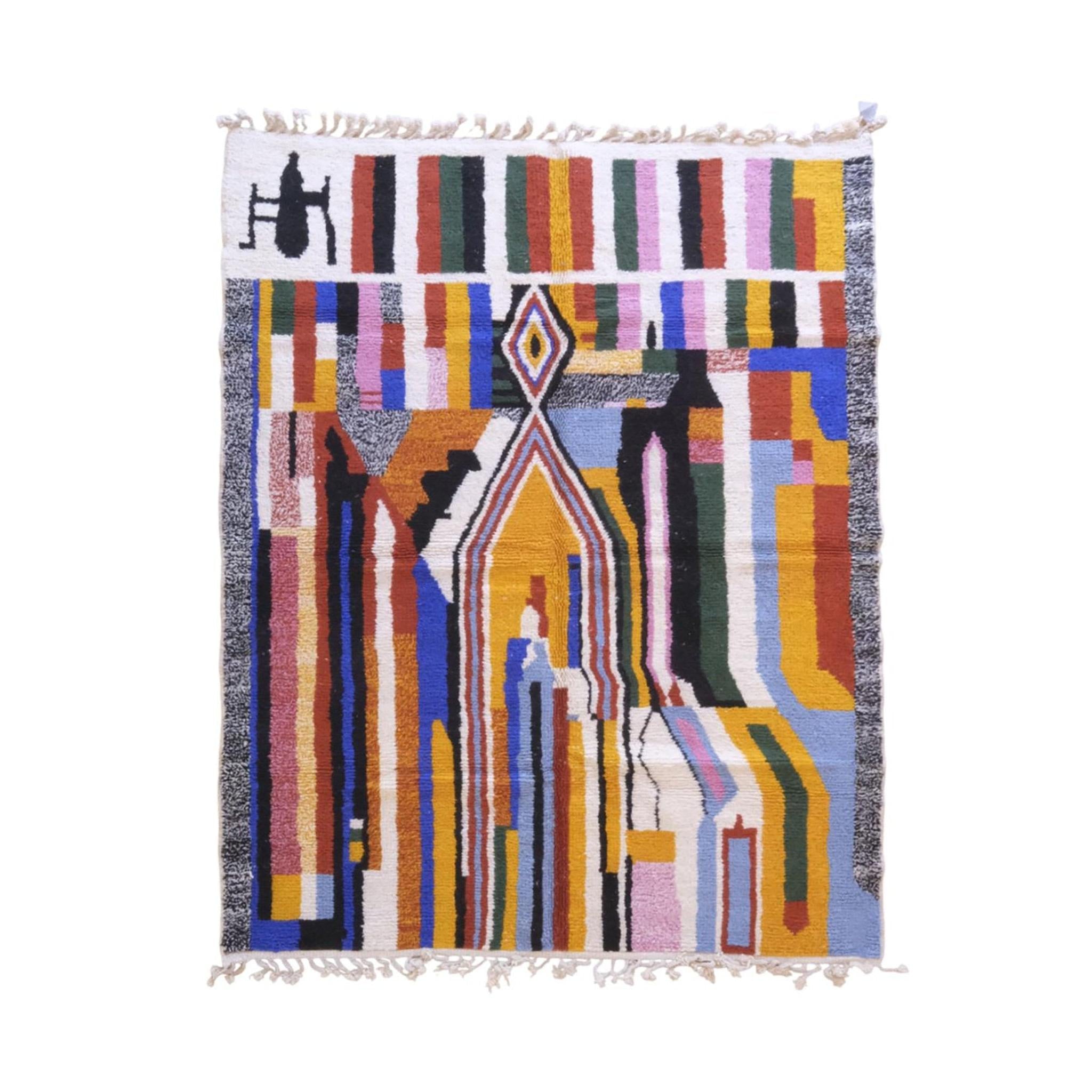 AFK Living vloerkleed Berber - handgemaakt - Wol - 219 x 282 cm