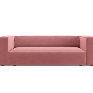 Cosmopolitan Design Bank Arendal 2-zits, flueel flamingo – 102x180x70c Cosmopolitan Design Bank Arendal 2-zits, flueel flamingo – 102x180x70c