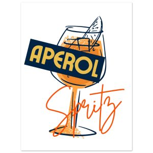 Artfulprints Poster Aperol Spritz – Sketch – 30×40 cm – Oranje Artfulprints Poster Aperol Spritz – Sketch – 30×40 cm – Oranje