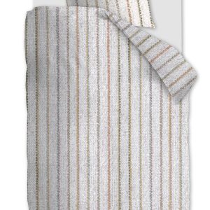 Ariadne at Home dekbedovertrek Soft Lines – 140×200/220 cm – gebroken Ariadne at Home dekbedovertrek Soft Lines – 140×200/220 cm – gebroken