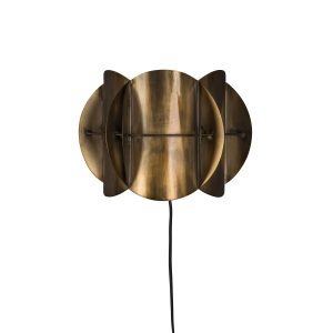 Dutchbone Corridor Wandlamp Goud Dutchbone Corridor Wandlamp Goud