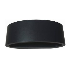 Artdelight wandlamp Sharp – led geïntegreerd – antraciet Artdelight wandlamp Sharp – led geïntegreerd – antraciet