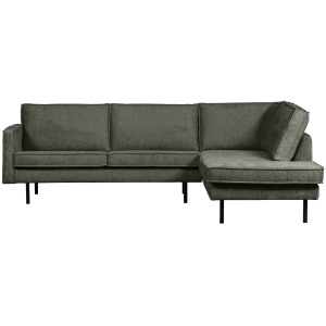 WOOOD hoekbank rechts Rodeo – Velvet – Frost – 85x266x213 WOOOD hoekbank rechts Rodeo – Velvet – Frost – 85x266x213